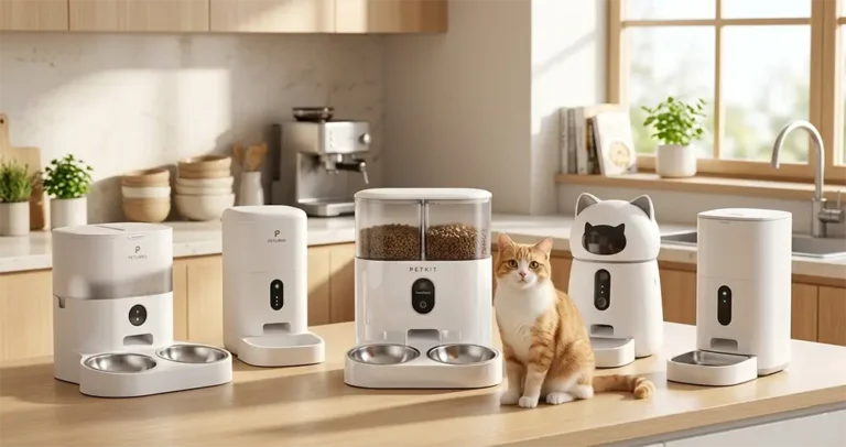 Comparison of the best automatic cat feeders for 2026